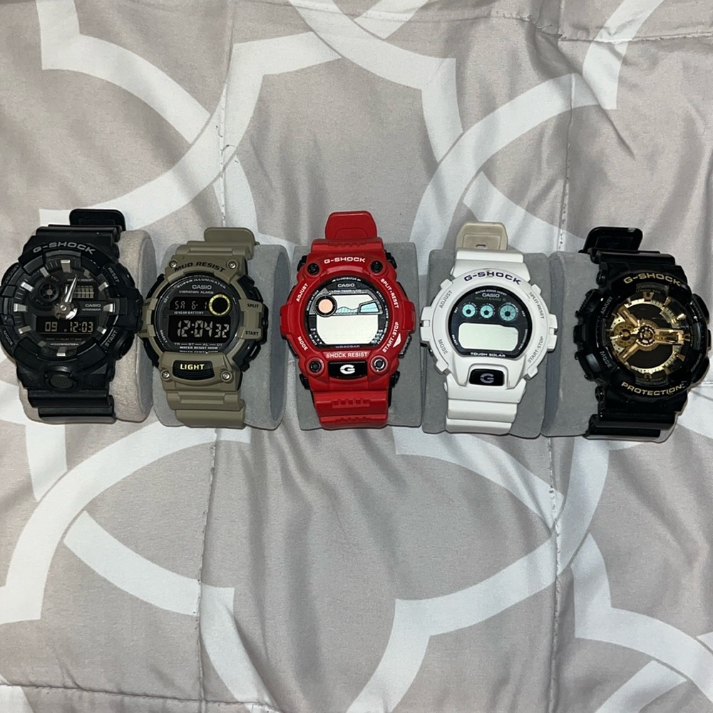 SET OF 5 watches